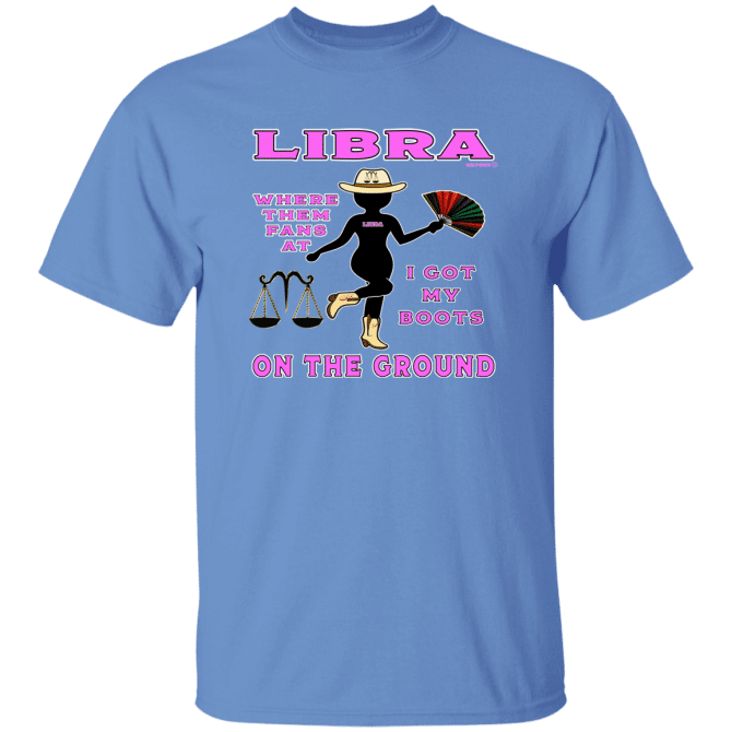 Libra Boots On The Ground - T-Shirt - Image 3
