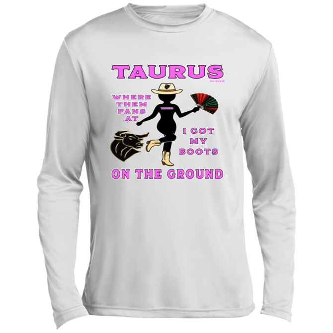 Taurus Boots On The Ground - Lg Sleeve Tee - Image 2