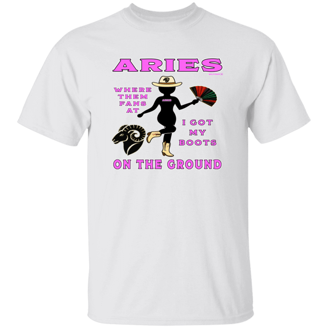 Aries Boots On The Ground - T-Shirt