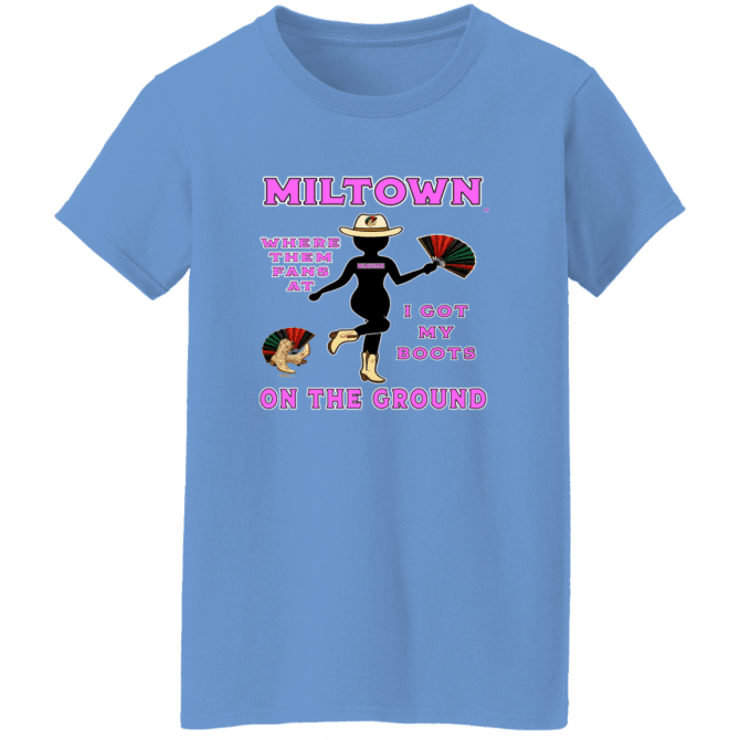 Miltown Boots On The Ground - Ladies'  T-Shirt - Image 2