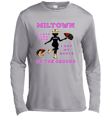 Miltown Boots On The Ground - Lg Sleeve Tee