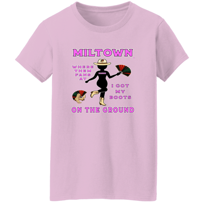 Miltown Boots On The Ground - Ladies'  T-Shirt - Image 4