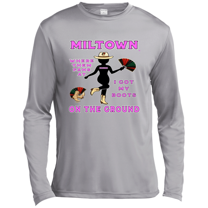 Miltown Boots On The Ground - Lg Sleeve Tee