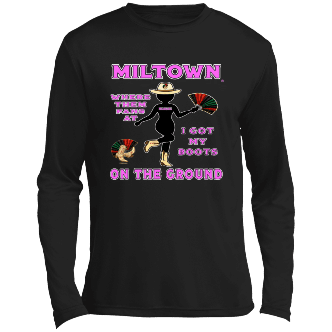 Miltown Boots On The Ground - Lg Sleeve Tee - Image 3