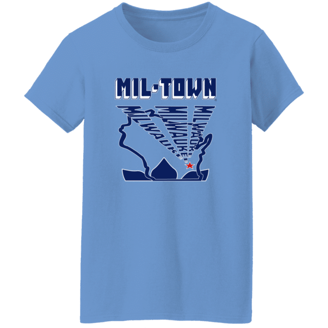 MIL-TOWN Milwaukee Rays - Ladies'  T-Shirt - Image 2