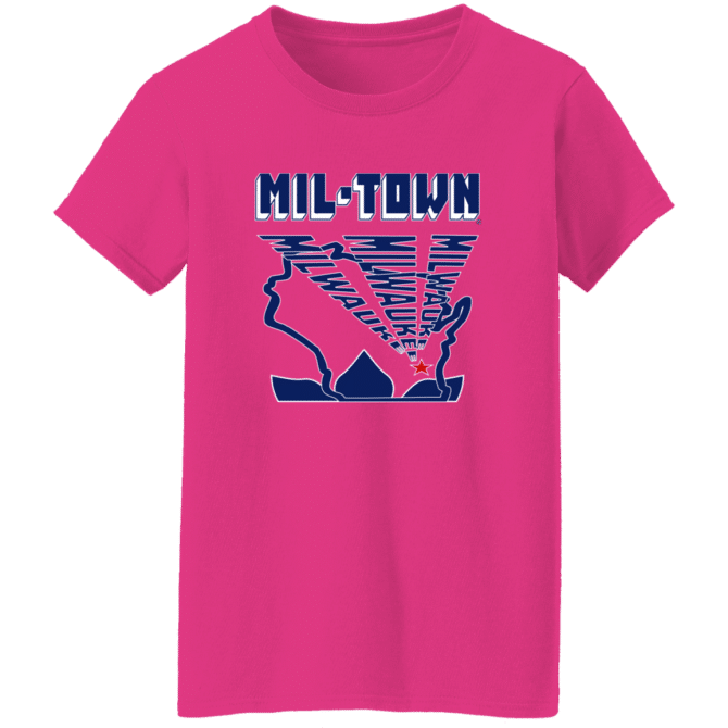 MIL-TOWN Milwaukee Rays - Ladies'  T-Shirt - Image 3