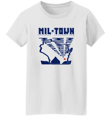 MIL-TOWN Milwaukee Rays - Ladies'  T-Shirt