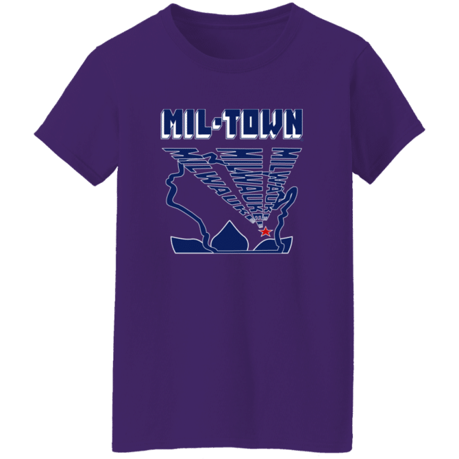 MIL-TOWN Milwaukee Rays - Ladies'  T-Shirt - Image 6