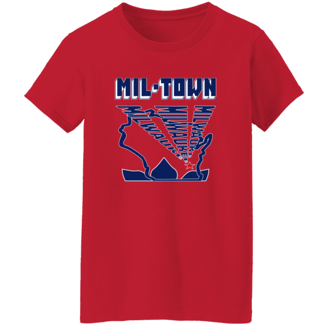 MIL-TOWN Milwaukee Rays - Ladies'  T-Shirt - Image 7