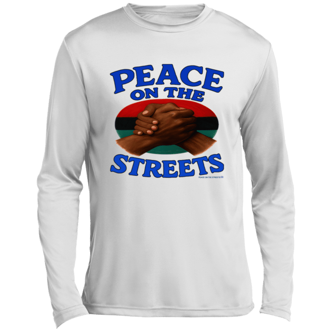 Peace On The Streets 02 - Lg Sleeve Tee - Image 2