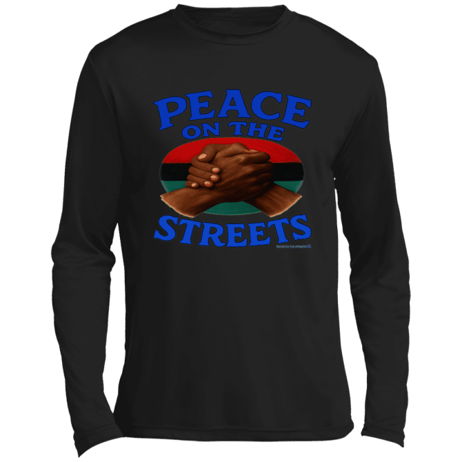 Peace On The Streets 02 - Lg Sleeve Tee - Image 3