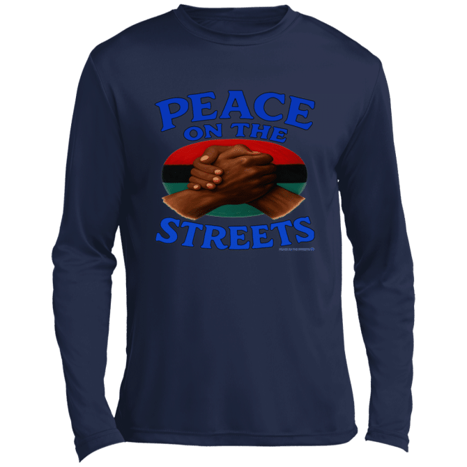 Peace On The Streets 02 - Lg Sleeve Tee - Image 4