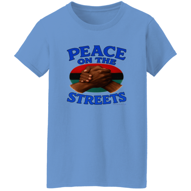 Peace On The Streets 02 - Ladies'  T-Shirt - Image 2