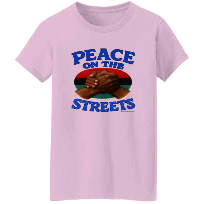 Peace On The Streets 02 - Ladies'  T-Shirt - Image 4