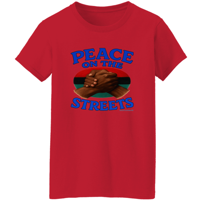 Peace On The Streets 02 - Ladies'  T-Shirt - Image 7