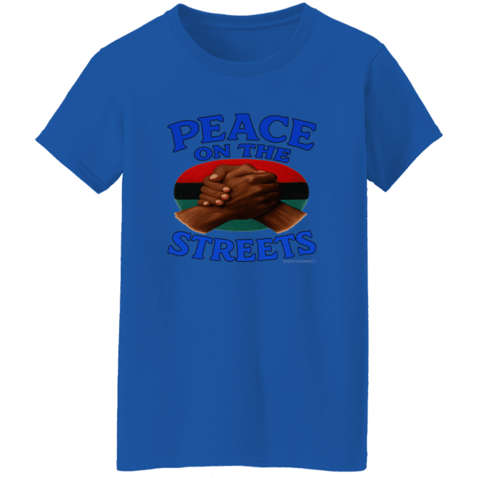Peace On The Streets 02 - Ladies'  T-Shirt - Image 8