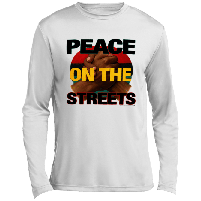 Peace On The Streets 01 - Lg Sleeve Tee - Image 2
