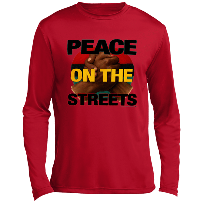 Peace On The Streets 01 - Lg Sleeve Tee - Image 5