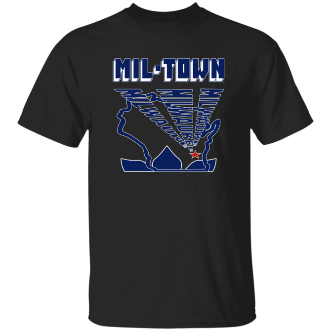 MIL-TOWN Milwaukee Rays - T-Shirt - Image 2