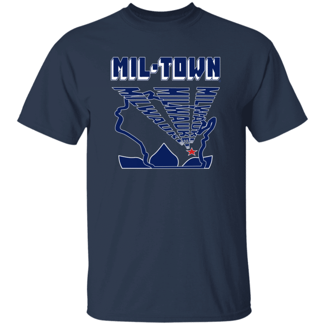 MIL-TOWN Milwaukee Rays - T-Shirt - Image 4
