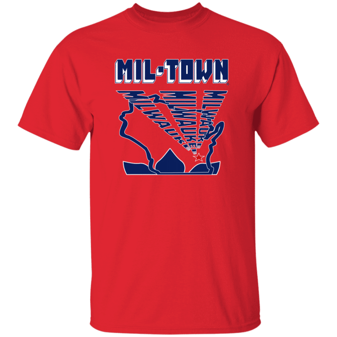 MIL-TOWN Milwaukee Rays - T-Shirt - Image 6