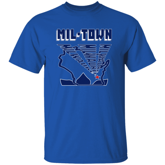 MIL-TOWN Milwaukee Rays - T-Shirt - Image 7