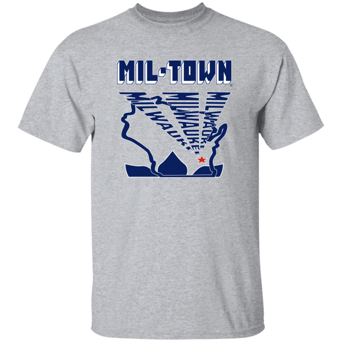 MIL-TOWN Milwaukee Rays - T-Shirt - Image 8