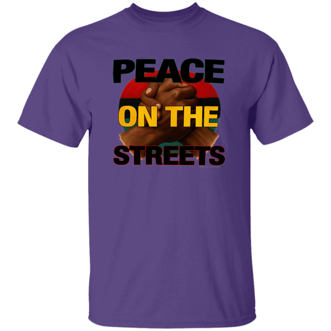 Peace On The Streets 01 -T-Shirt - Image 5