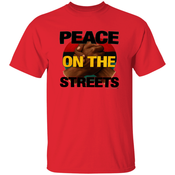 Peace On The Streets 01 -T-Shirt - Image 6