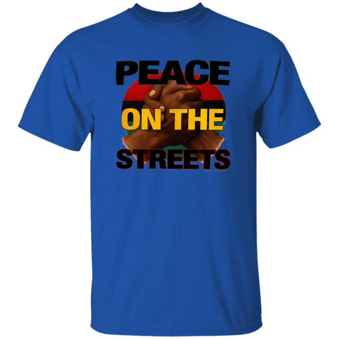 Peace On The Streets 01 -T-Shirt - Image 7