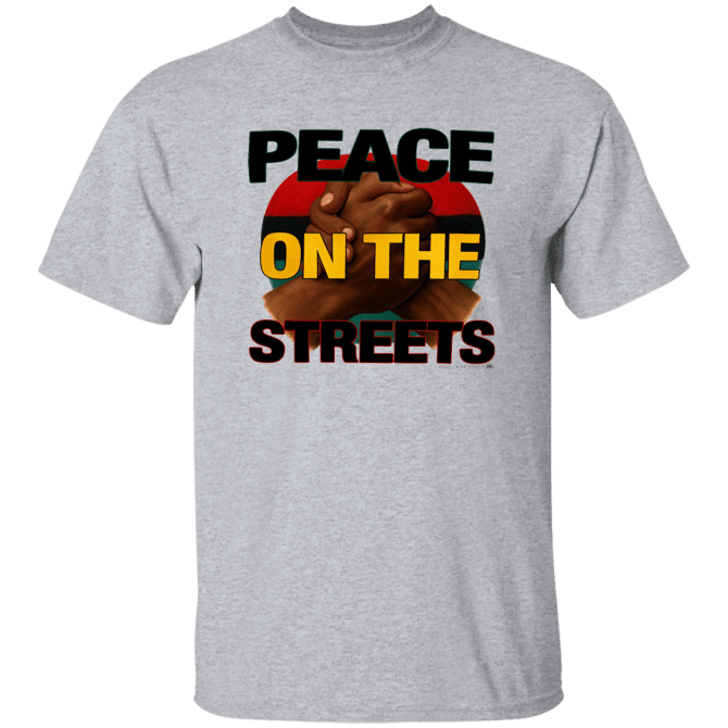 Peace On The Streets 01 -T-Shirt - Image 8
