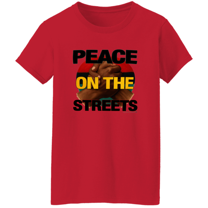 Peace On The Streets 01 -Ladies'  T-Shirt - Image 7