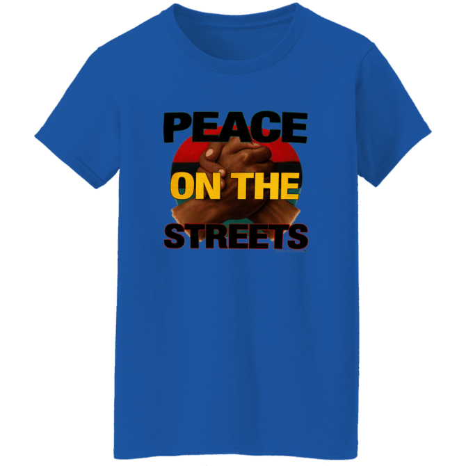 Peace On The Streets 01 -Ladies'  T-Shirt - Image 8