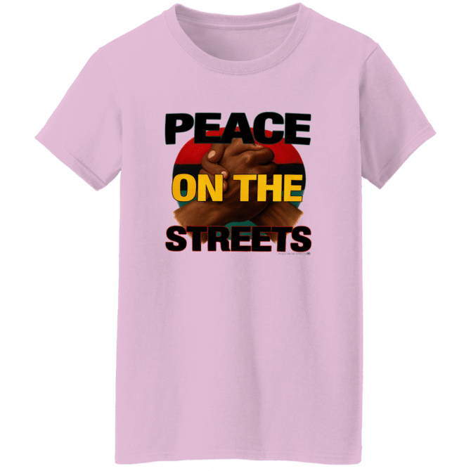 Peace On The Streets 01 -Ladies'  T-Shirt - Image 4