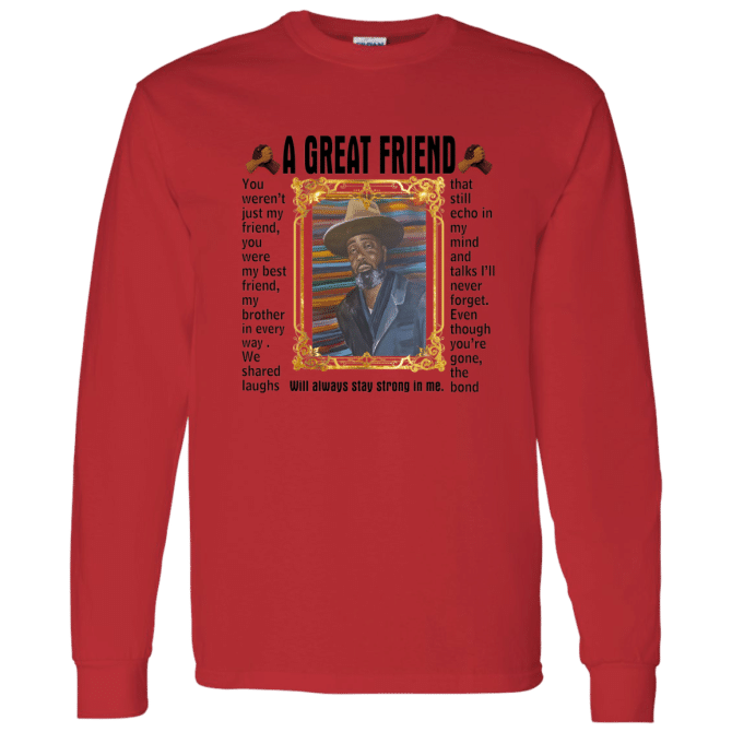 Chris Black Text Long Sleeve T-Shirt - Image 3