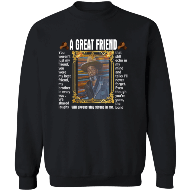 Chris White Text Pullover Sweatshirt