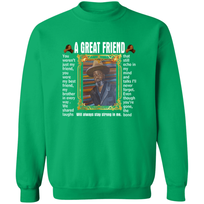 Chris White Text Pullover Sweatshirt - Image 5