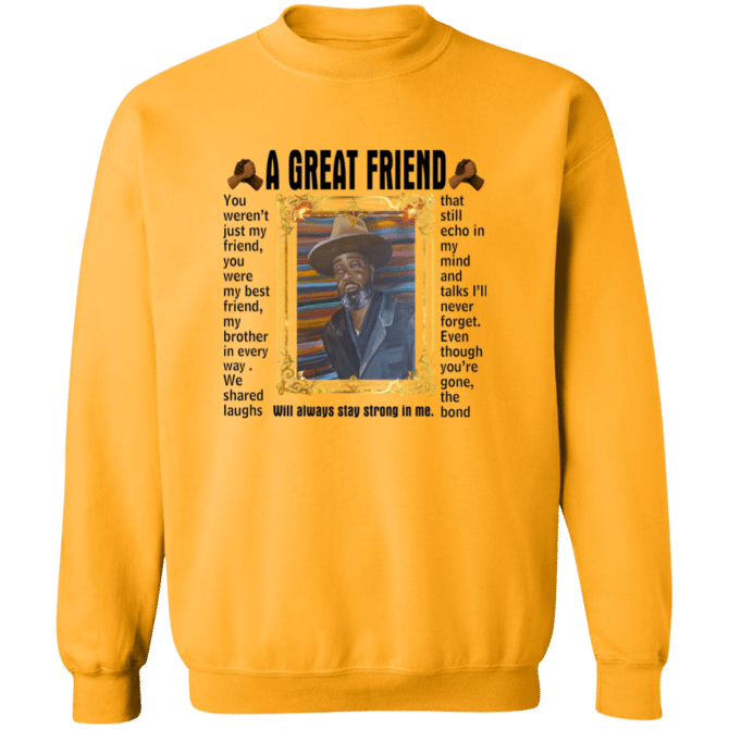 Chris Black Text Pullover Sweatshirt - Image 2