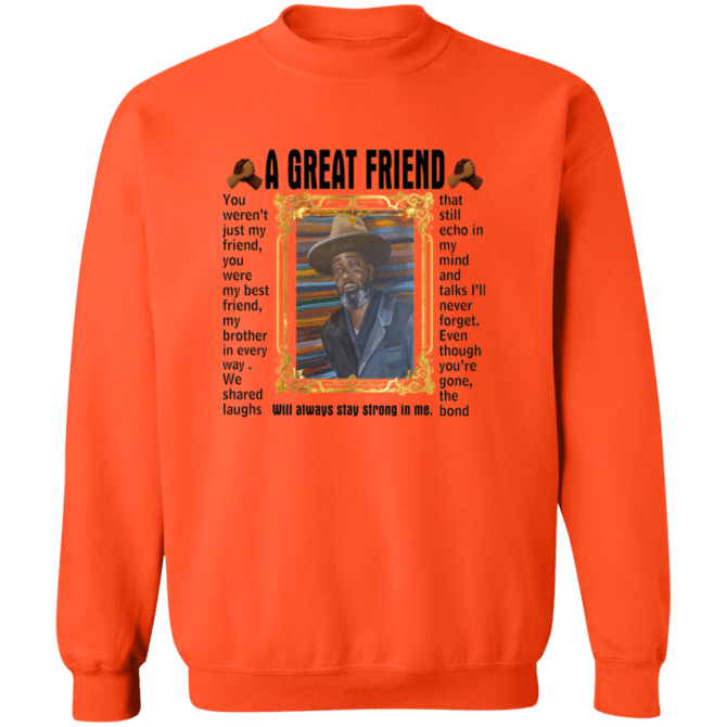 Chris Black Text Pullover Sweatshirt - Image 3