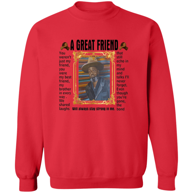 Chris Black Text Pullover Sweatshirt - Image 6