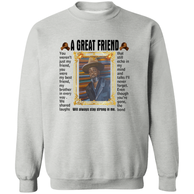 Chris Black Text Pullover Sweatshirt
