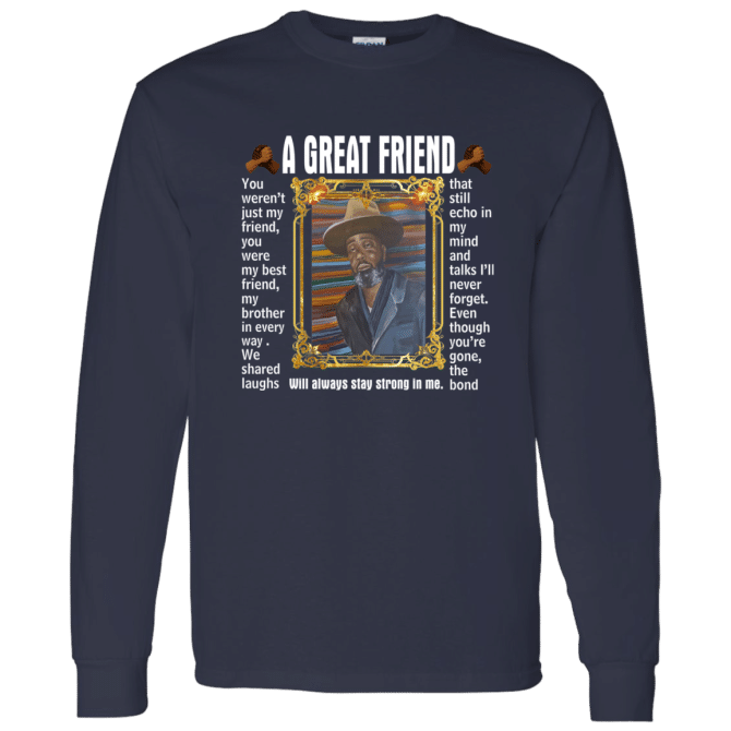Chris White Text Long Sleeve T-Shirt - Image 2