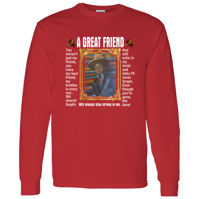 Chris White Text Long Sleeve T-Shirt - Image 3