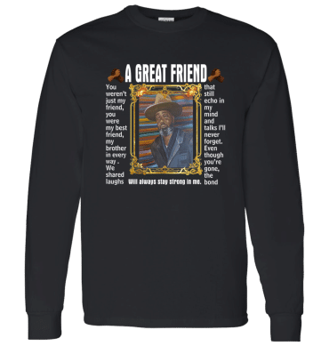 Chris White Text Long Sleeve T-Shirt